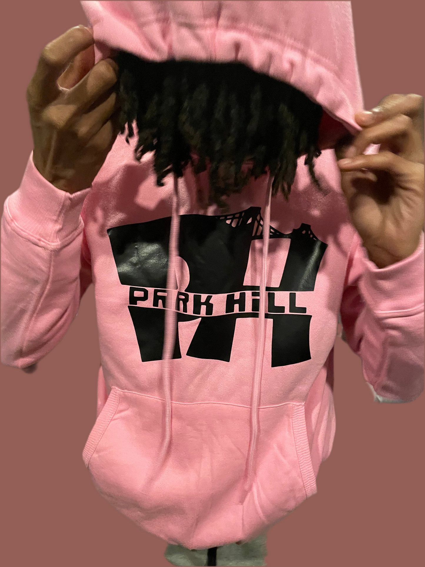 Parkhill The Label Limited Edition “Killa” Pink & Black Champion Hoodie Supreme
